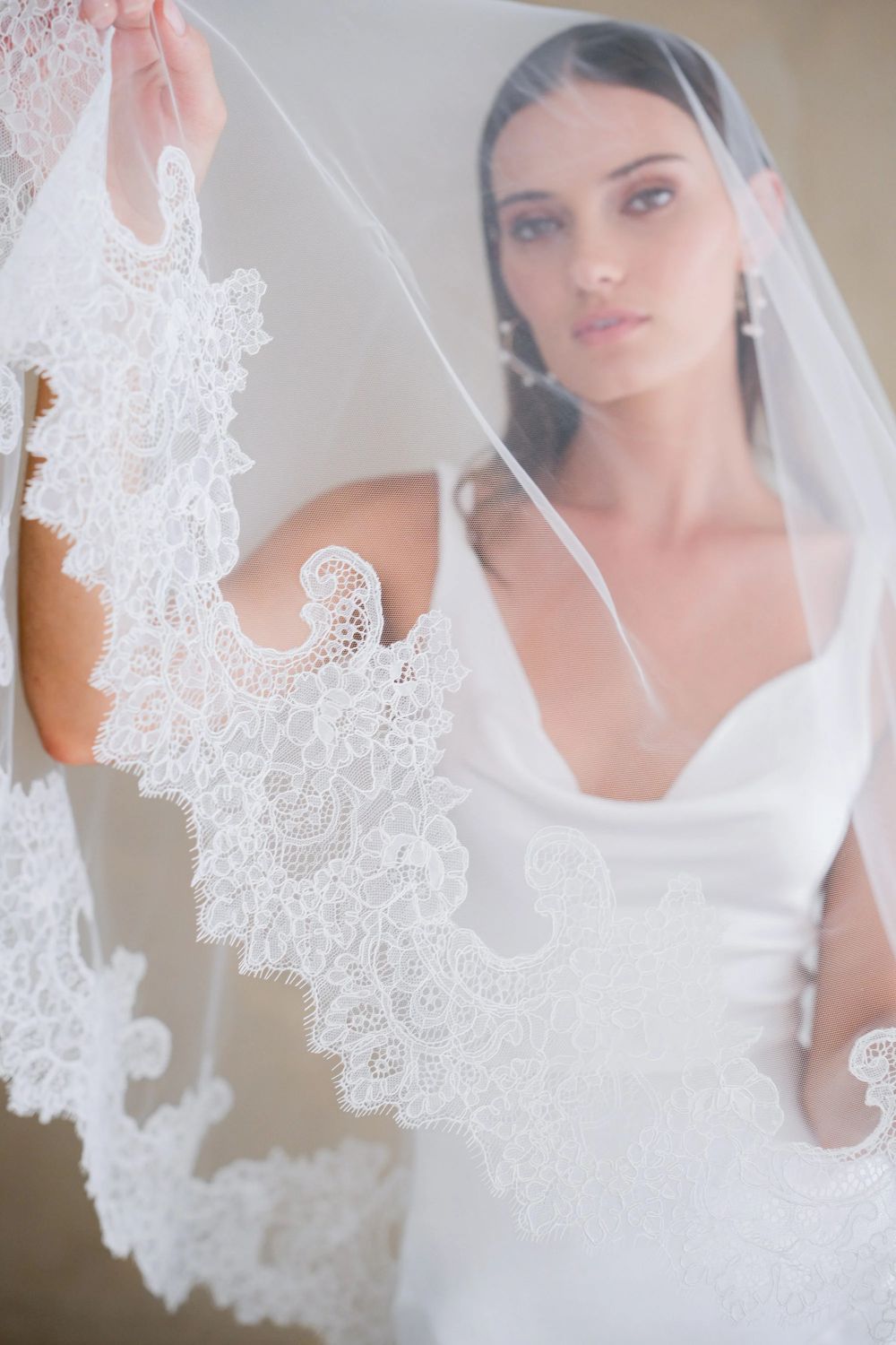 The Best Veils to Wear With a Lace Wedding Dress