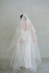 ALEXA II | Two Tier Sheer Tulle Veil