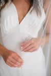 JUNO I | One-tier Veil with Pearls