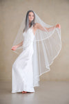 JUNO II | Drop Veil with Pearls