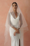 ODELIA II | Two-tier Pearl Edge Veil