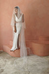 ODELIA II | Two-tier Pearl Edge Veil