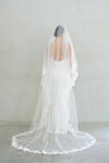 ROSABEL | Two Tier Lace Edge Veil