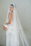 ROSABEL | Two Tier Lace Edge Veil