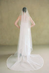 SIENNA I | One-tier Satin Edge Veil