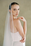 SIENNA I | One-tier Satin Edge Veil