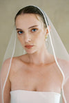 SIENNA I | One-tier Satin Edge Veil