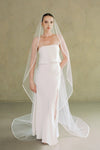 SIENNA I | One-tier Satin Edge Veil