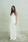 SIERRA I | One-tier Satin Edge Veil