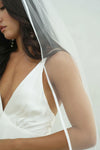 SIERRA I | One Tier Satin Edge Veil