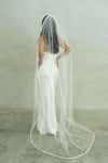 SIERRA I | One-tier Satin Edge Veil
