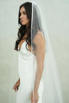 SIERRA I | One Tier Satin Edge Veil