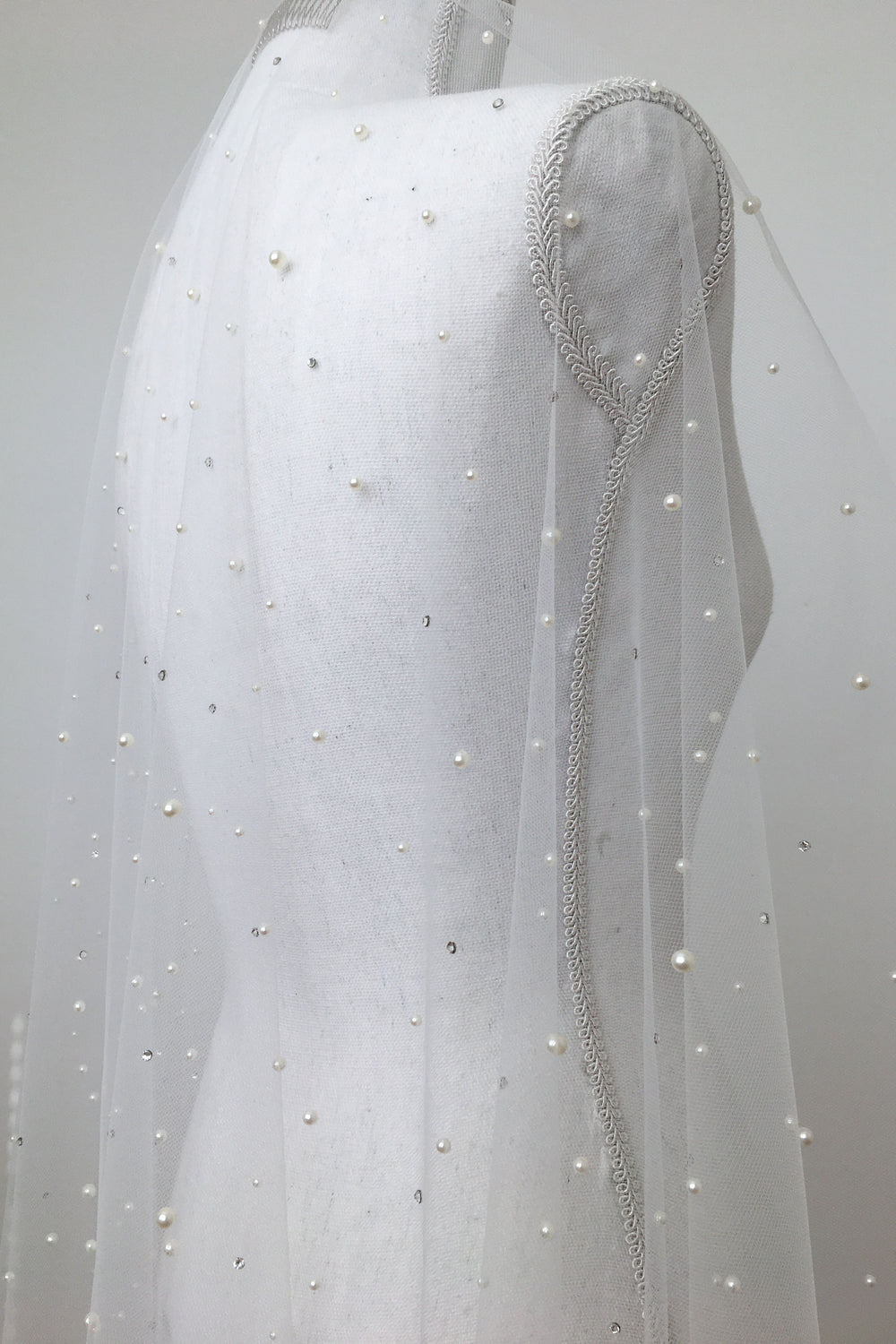 Swarovski Crystal Veil | Ivory Wedding Veils with Crystals