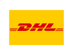 DHL logo, rectangle format