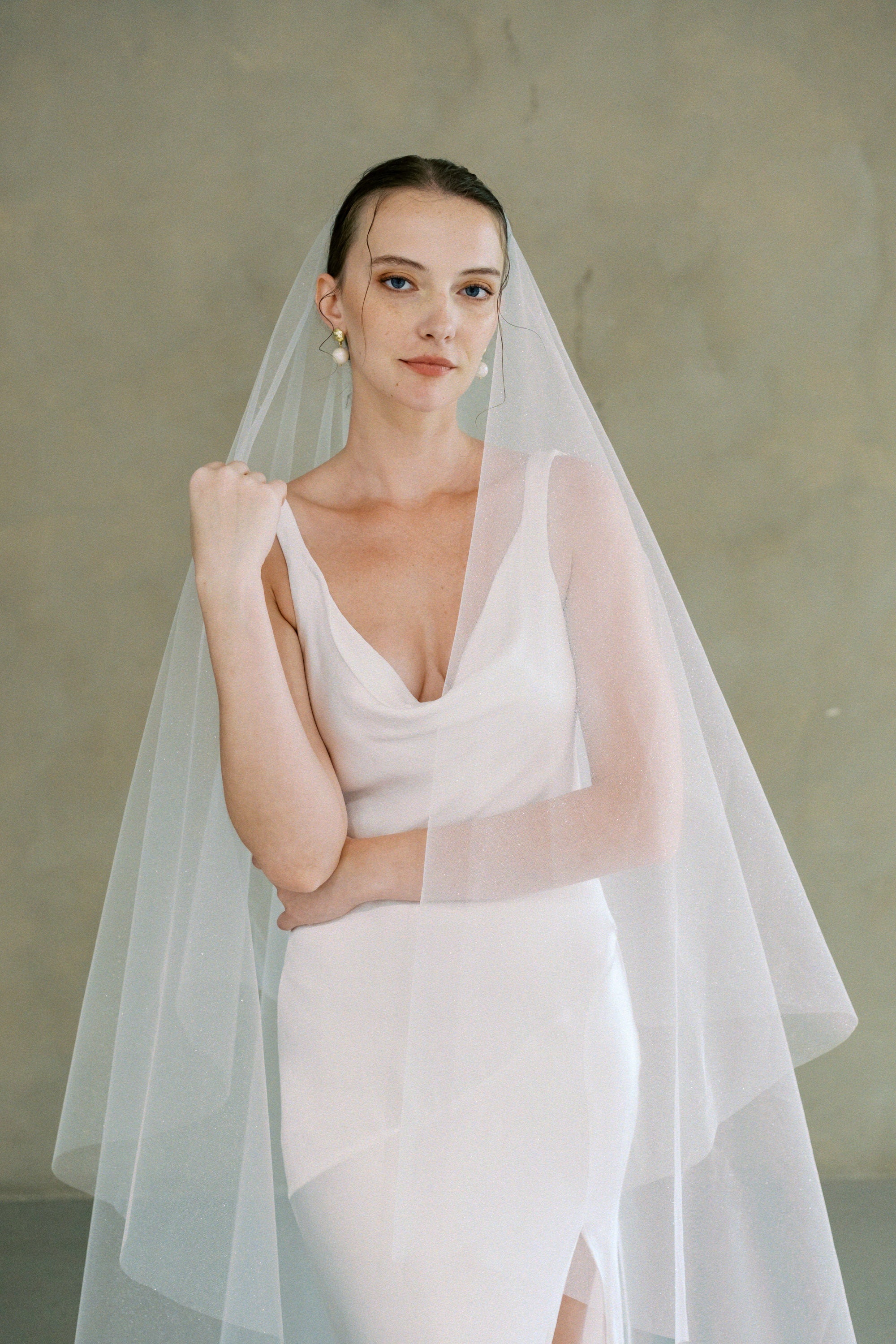 Reserved Listing for Brittany - SKYE II two-tier glitter veil