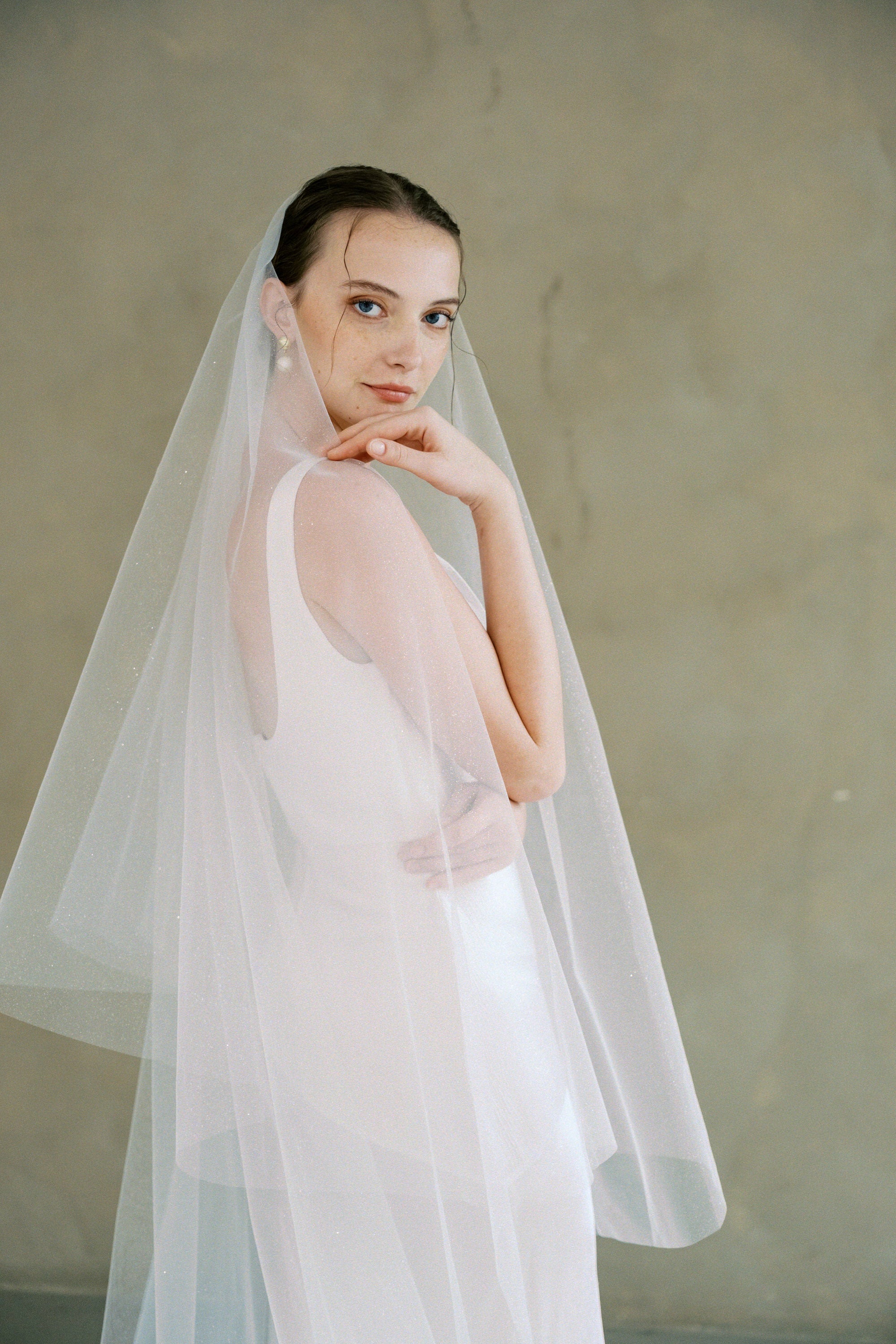 Reserved Listing for Brittany - SKYE II two-tier glitter veil