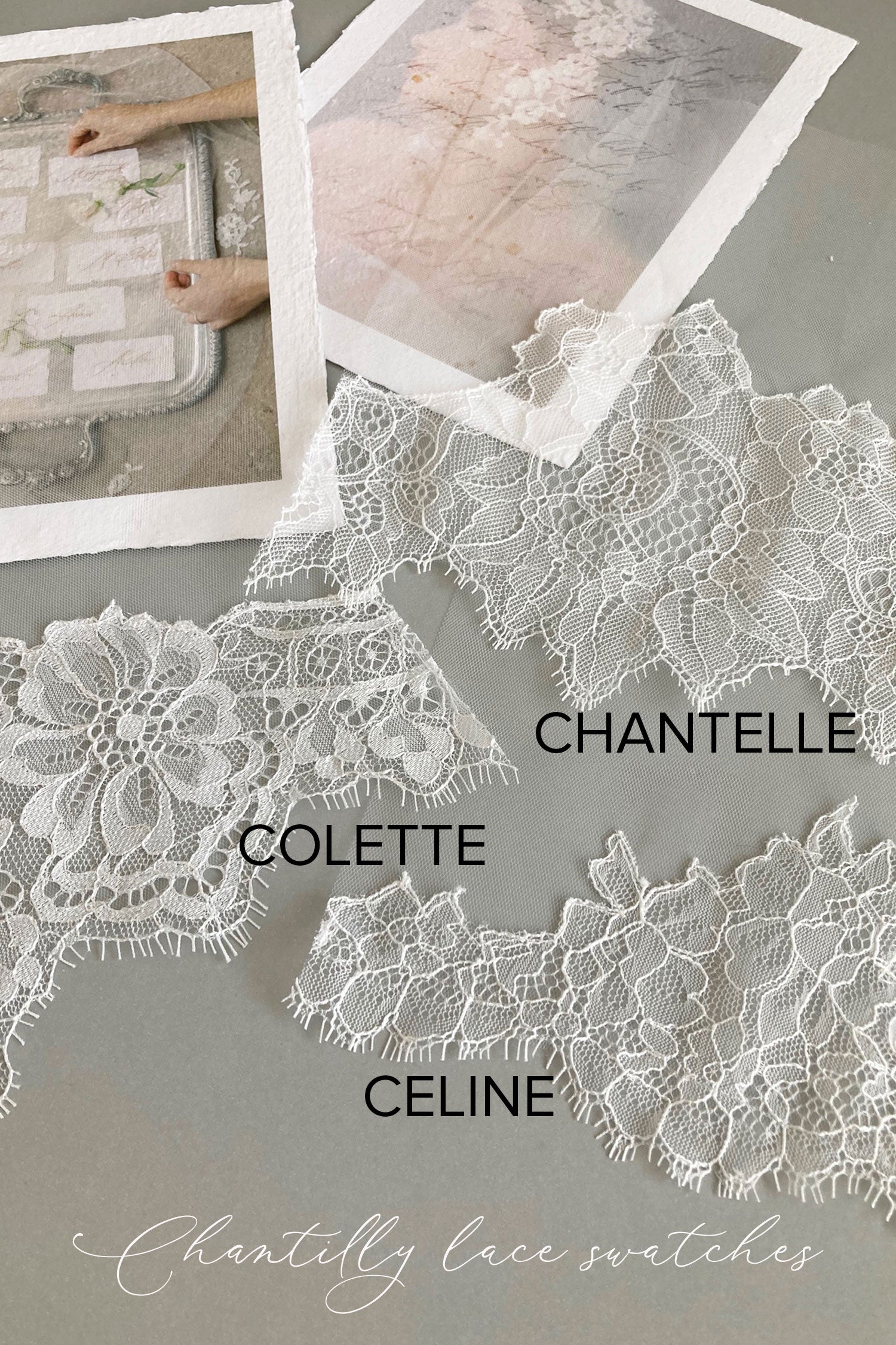 lace trim detail