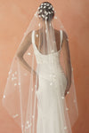 JASMINE I | One-tier Petal Veil
