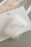 LILLIAN | Lace Wedding Veil with Blusher