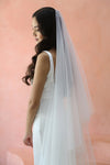 LILLIAN | Lace Wedding Veil with Blusher