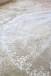 LILLIAN | Lace Wedding Veil with Blusher
