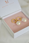 MALIA | Pearl Earrings