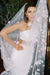 NINA | One-tier Veil with Flowers