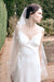DAISY | One-tier Veil with Flowers