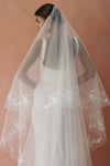 ROSALIND | Lace Drop Veil