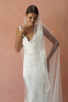 WILLOW I | One Tier Lace Veil