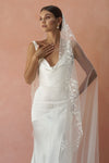 WILLOW I | One Tier Lace Veil